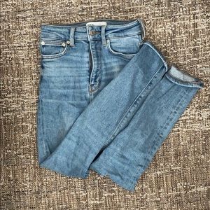 ZARA high waisted skinny jeans